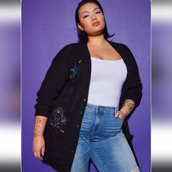 💔Lovesick Embroidered Cardigan - Picture 4 of 9